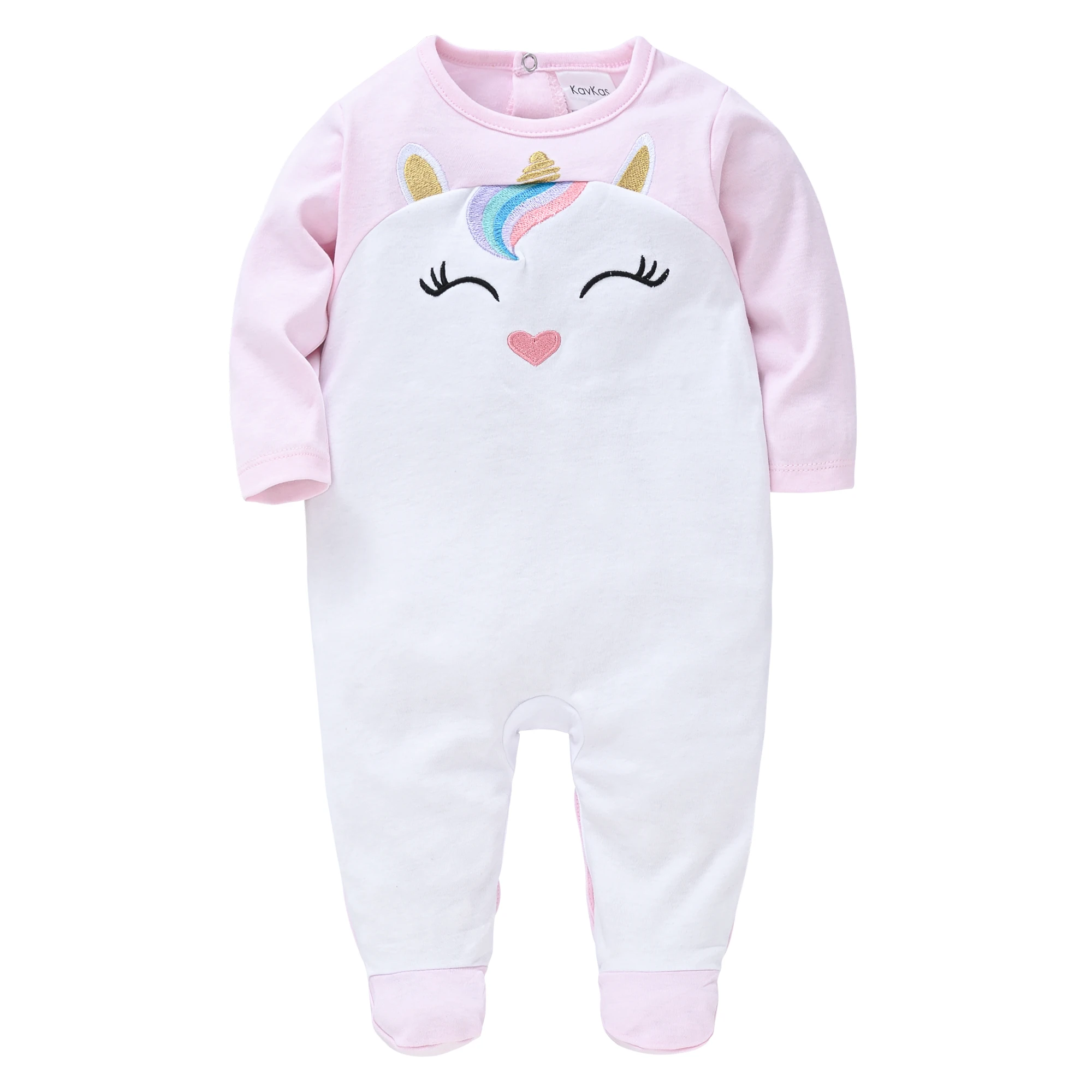 Newborn Baby Girl Rompers Cartoon Infant Boy Jumpsuit Cotton Newborn Body Suit Baby Pajama Kids Cartoon Jumpsuits