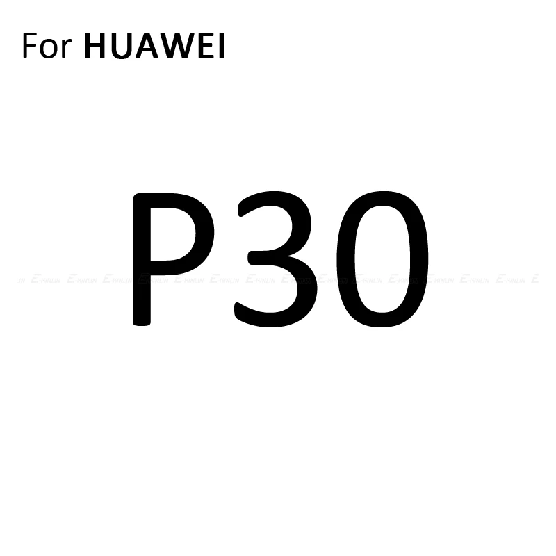 5D изогнутое закаленное стекло для HuaWei mate 30 RS View 20X5G Honor P20 P30 Pro Lite Полное покрытие Защитная пленка для экрана - Цвет: For P30