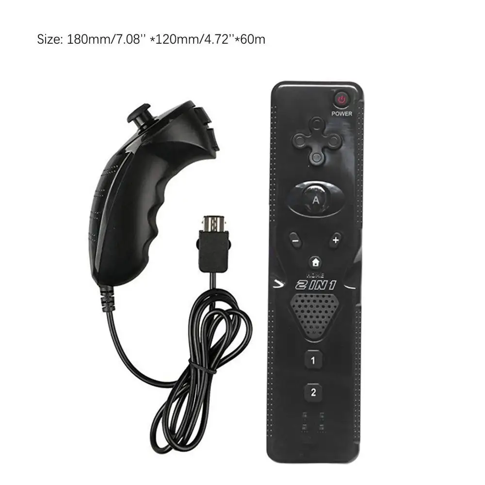 Встроенный беспроводной пульт дистанционного управления Motion Plus геймпад для Nintendo Wii Nunchuck для геймпад для Nintendo Wii Пульт дистанционного управления Джойстик для игр