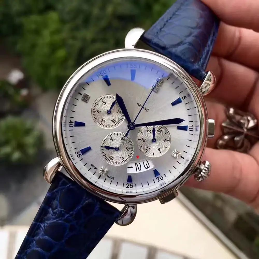

WG0921 Mens Watches Top Brand Runway Luxury European Design Quartz Wristwatches
