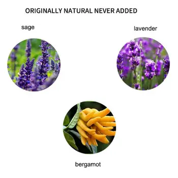 

Bergamot Sage Lavender Essential Oil Soothing Stress Relieve Pain Massage Oil Aromatherapy Oil