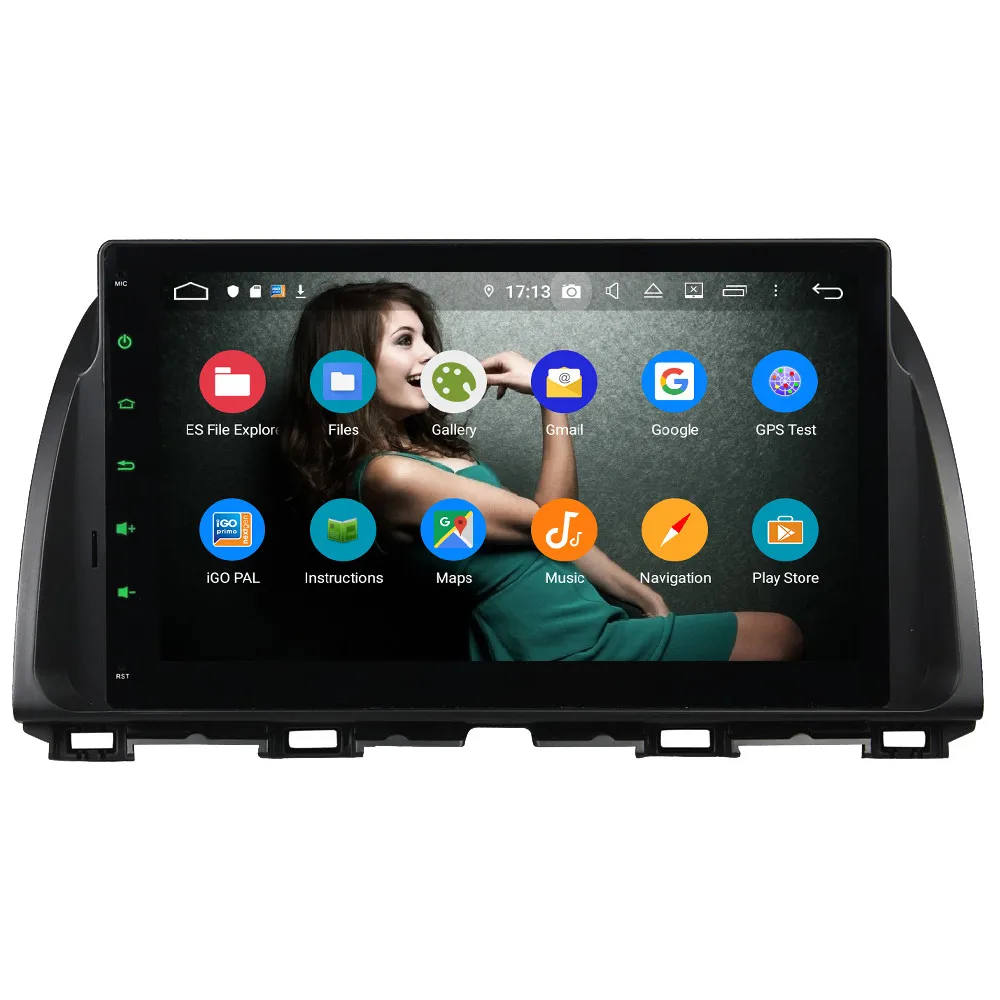 Klyde 10," ips 4G Android 9,0 Восьмиядерный 4 Гб ОЗУ 64 Гб ПЗУ DSP BT автомобильный DVD мультимедийный плеер стерео для Mazda CX-5 1 KE 2012