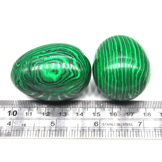 35X50 Mm Malachit Türkiz Tojás Alakú Drágakő Természetes Gyógyító Kristály És Kő Reiki Szobor Asztal Dekoráció Kézműves Otthoni - Image 5