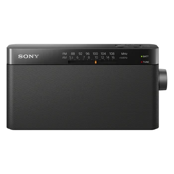 

Sony ICF-306 portable Radio analog black