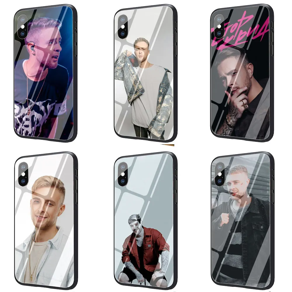 EWAU Egor Kreed закаленное стекло чехол для телефона iPhone 11 Pro 6 6S Plus 7 8 Plus X XS XR XS Max