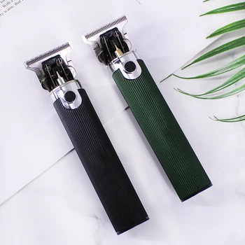 

Rechargeable hair clipper close-cutting 0mm baldheaded outliner Cordless men zero-gappedbarbershop Digital Hair Trimmer