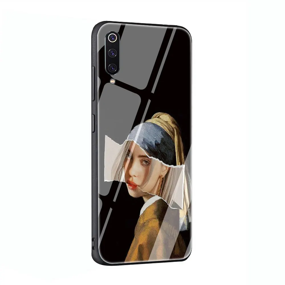 EWAU Billie eilish rainbow blohsh глаз океана чехол из закаленного стекла для телефона для Xiaomi 6X8 Lite 9 A1 A2 F1 Remdi 4X 6A Note 5 6 7 pro - Цвет: G12