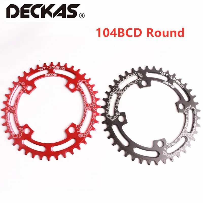 Звездочка звездочки для горного велосипеда DECKAS 104BCD 40/42/44/46/48/50/52T звездочка из