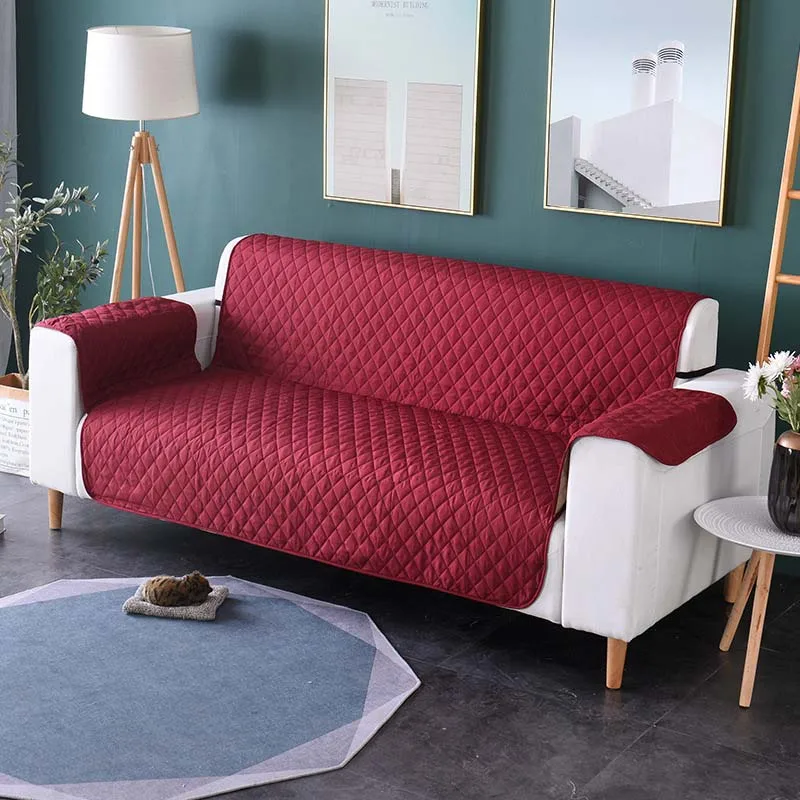 Водонепроницаемый диван Settee Slipcover Реверсивный мебельный защитный чехол коврик для домашнего животного кошки кресло шезлонг матрас для собак