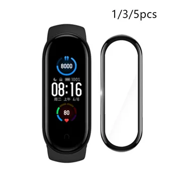 

3D Screen Protector For xiaomi mi band 4 5 glass film Full Curved Edge Scratch-resistant Protective HD Film