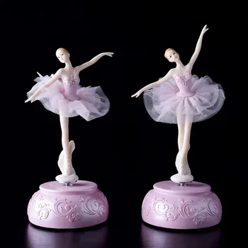 

Ballet Girl Music Box Music Box Decoration Dancing Princess Creative Birthday Gift Home Bedroom Living Room Decoration