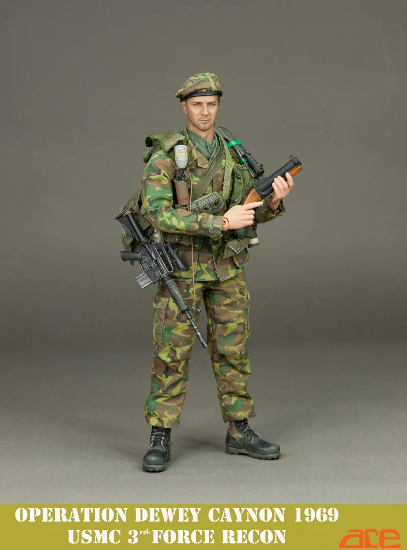 Ace operation Dewey Caynon 1969 USMC 3rd Force Recon Коллекционная фигурка для фанатов праздничный подарок