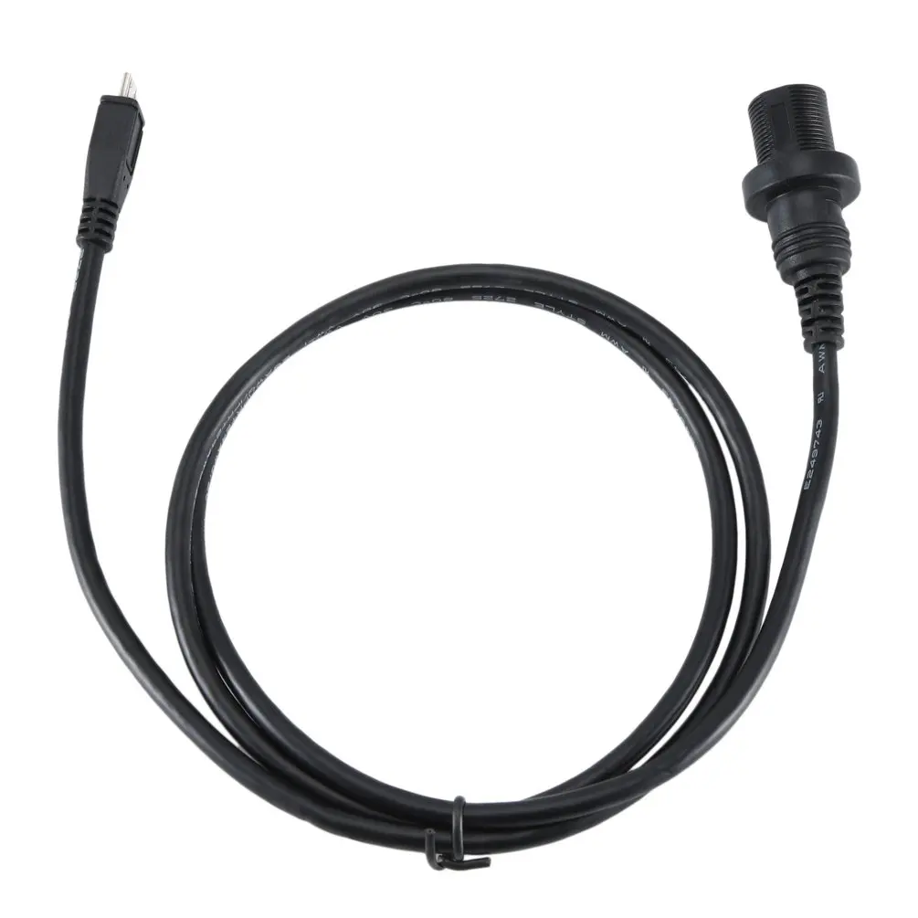 Микро Usb мужчин и женщин маленькая голова Водонепроницаемая линия приборная панель линия Usb автомобильная Водонепроницаемая линия панель Водонепроницаемая линия