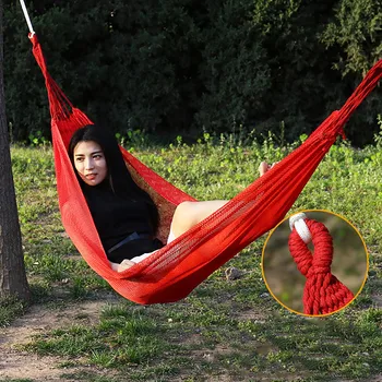 

Portable Travel Camping Hammock Hanging Home Bedroom Bed Lazy Swing Outdoor Camping Chair Indoor Hammock Lazy Chair #May