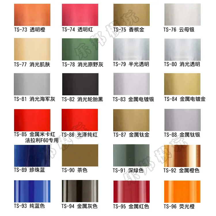 

Paint Spraying Ts73 96 Model Self-Paint Spraying Gundam Paint Color Color/paint jun mo Hand Paint Spraying