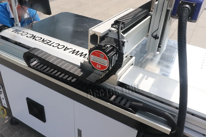 Acctek Low cost laser marking for sale high quality cnc fiber laser marking machine price AK6090F