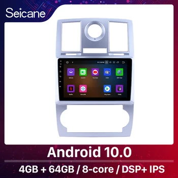

Seicane Android 10.0 8-core Car GPS Navigation Radio Multimedia Player For 2004 2005 2006 2007 2008 Chrysler Aspen 300C IPS