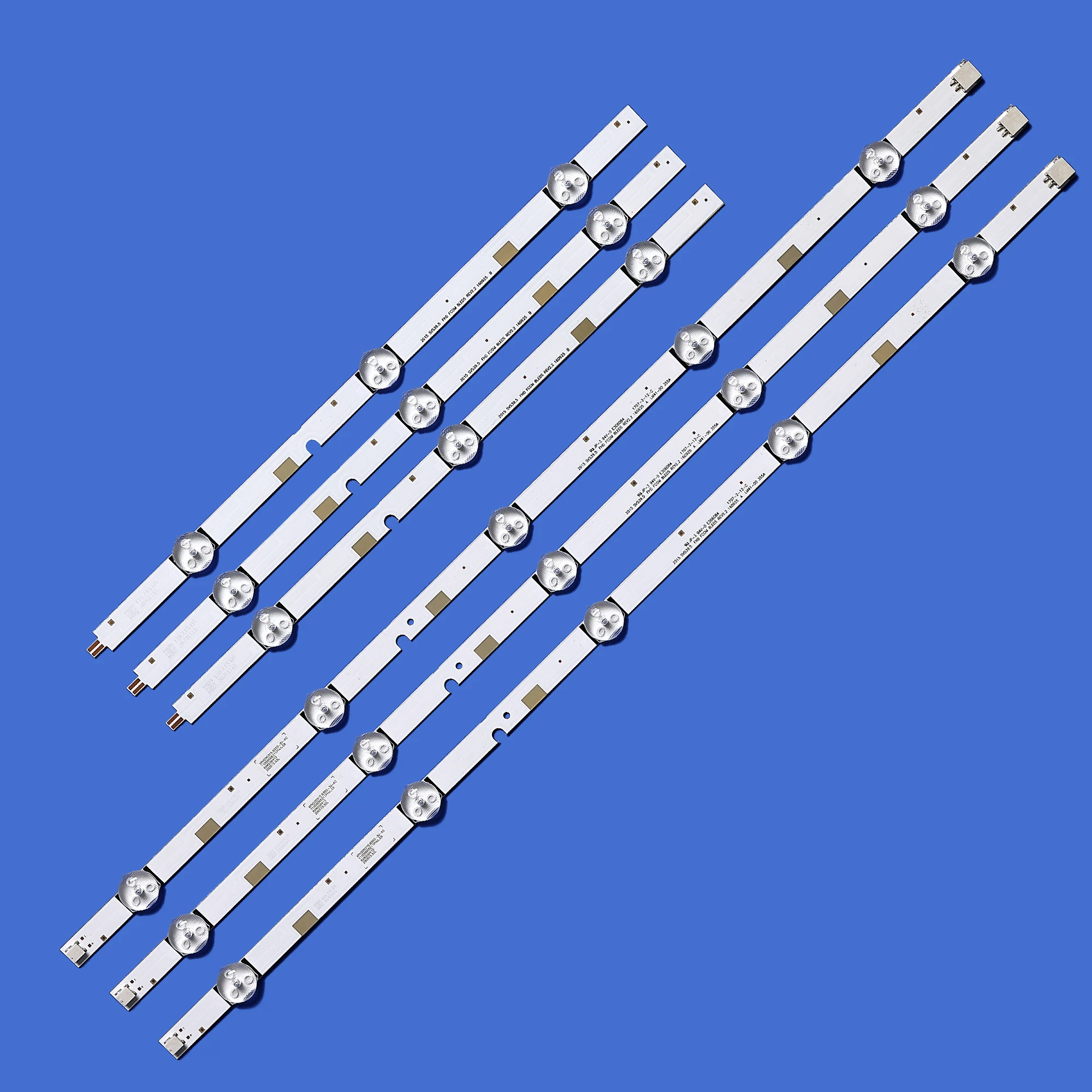 3pcs ledes backlight csík számára samsung UE40J5200AW UE40J5200 V5DN-395SM0-R2 R3 BN96-37622A LM41-00355A 00121X 2015 SVS39.5 FCOM