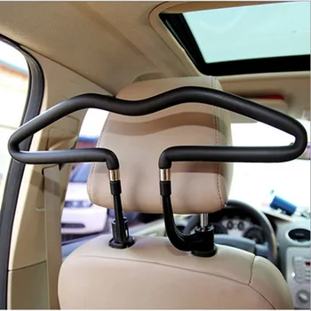 

Creative Car Hanger Car Interior Chair Back Clothes Car Stainless Steel Hanger Seat Hanger Car Accessories