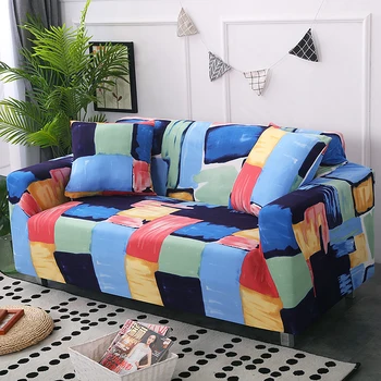 

Elastic Sofa Cover Stretch Sofa Covers for Living Room Needs Order 2 Pieces Couch Covers for L-shape Corner Sectional Sofa