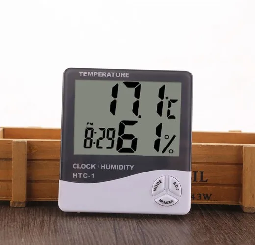 

Electronic Humidity Temperature Meter Large Screen Home Digital Thermometer Hygrometer