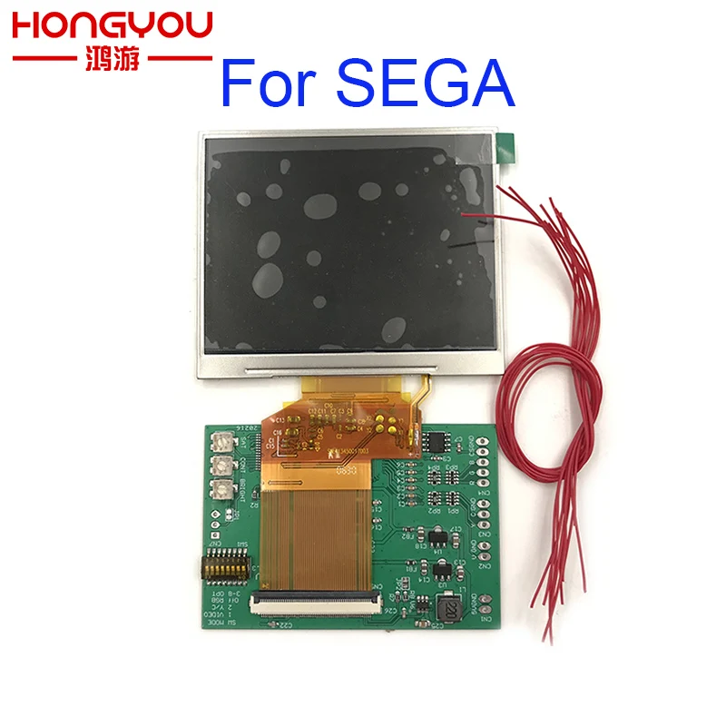 Экран мод RGB плата ЖК DRV REV 3 для sega MD1 MD2 Nomad pcegt pcelt 5 &quot4&quot LCD | Электроника