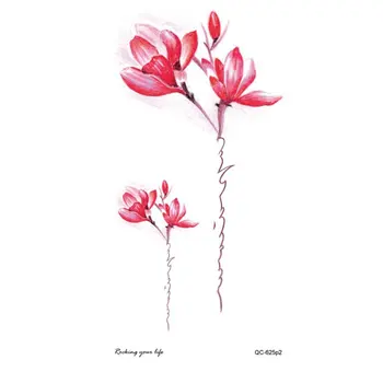 

Fashion Waterproof Disposable Tattoo Stickers Ins Wind Personality Color Small Fresh Men And Women Tattoo Stickers