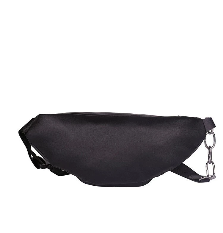 2019 поясная сумка Женская поясная сумка роскошная кожаная нагрудная Сумка Черный цвет новые модные поясные сумки хорошего качества