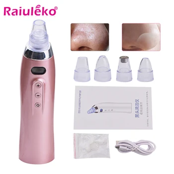 

Blackhead Remover Face Deep Nose Cleaner T Zone Pore Acne Pimple Removal Vacuum Suction Facial Diamond Beauty Clean Skin Tool