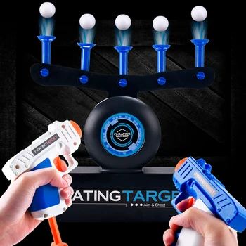 

New Gun Shooting Floating Hovering Ball Indoor Machine Suspension Flying Ball Guns Shooting Game Gift For Children Toys Kids