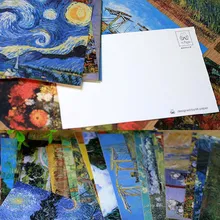 30 листов/лот классические знаменитые плакаты Ван Гог открытка Винтаж Гог картины открытка s/поздравительная открытка/модный подарок