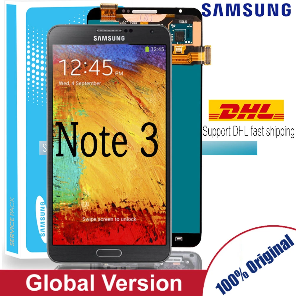 Original 5 7 Amoled Lcd For Samsung Galaxy Note3 Note 3 N9005 N900 N900 Atat Lcd Touch Screen Digitizer Mobile Phone Lcd Screens Aliexpress