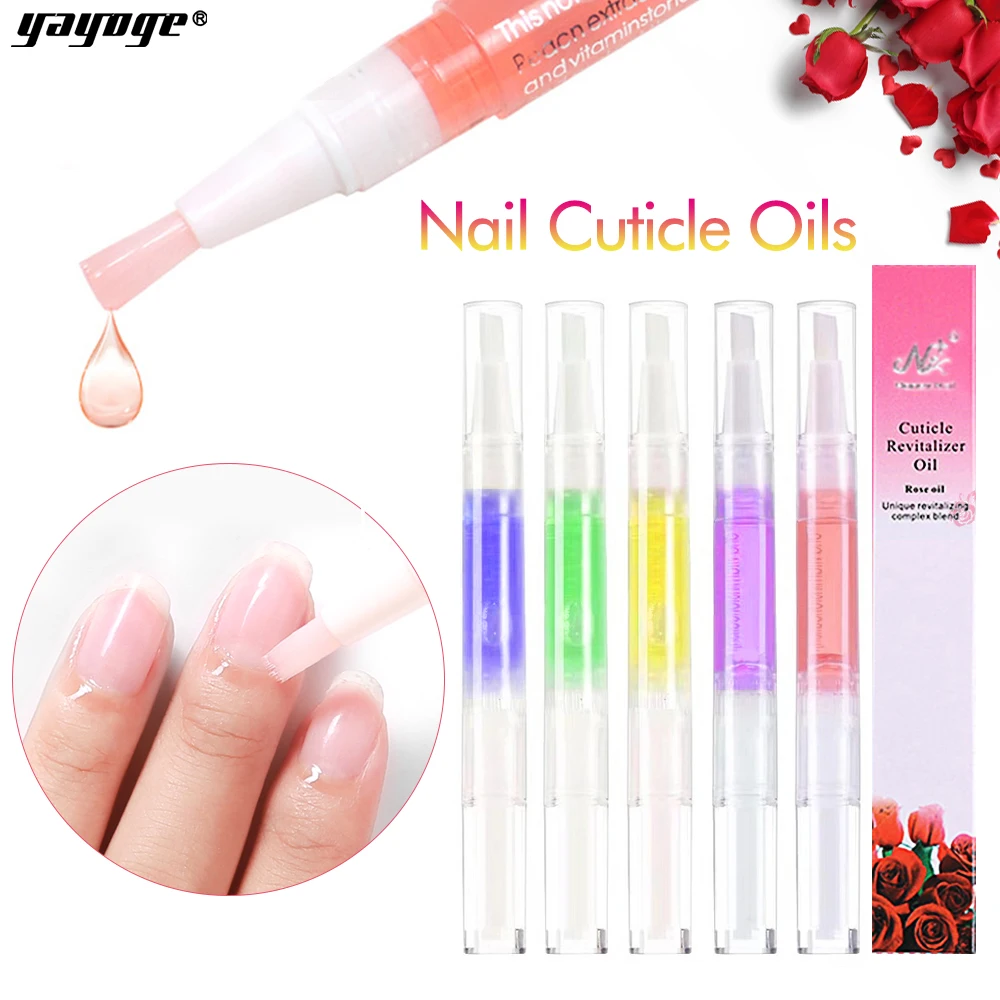 

Yayoge 6ml Nail Nutrition Oil Pen Nail Treatment Pen Cuticle Revitalizer Oil Prevent Agnail Nail Gel Polish Nourish Skin