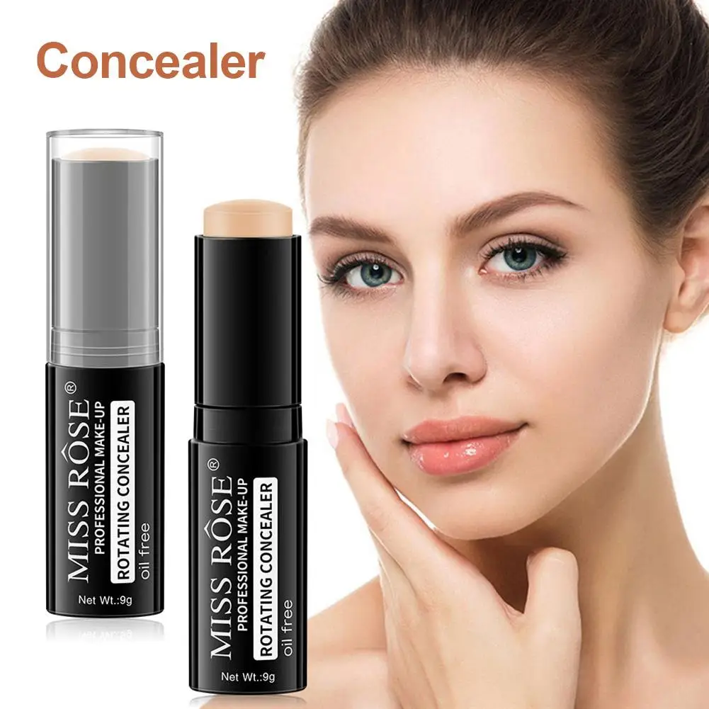 

MISS ROSE Highlighter Concealer Stick Pimple Covering Contour Brighten Makeup Concealer, Blemish Covering, Portable hot sales!!!