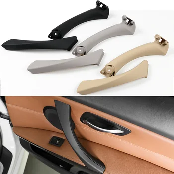 

Gray Beige Black Left Right Car Interior Handle Inner Door Armrest Panel Pull Trim Cover For BMW 3 series E90 E91 328 330 335