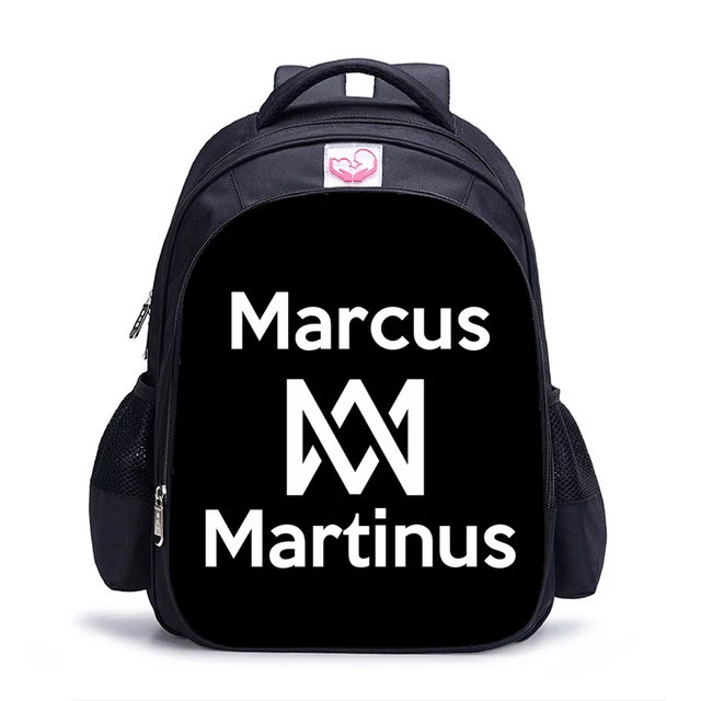 Set Zaini Anime Con Stampa Marcus Martinus Per Scuola E Viaggi