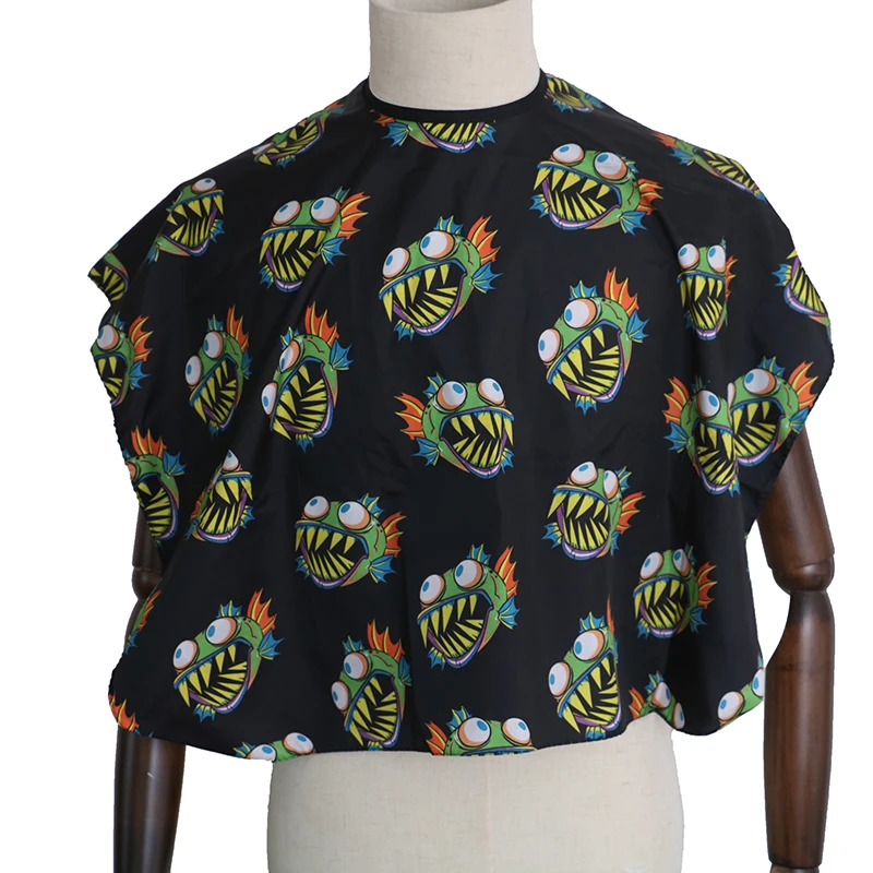 Водонепроницаемый режущий воротник для волос, тканевый парикмахерский халат, накидка для парикмахерских, для укладки волос, парикмахерские стилисты для маленьких детей