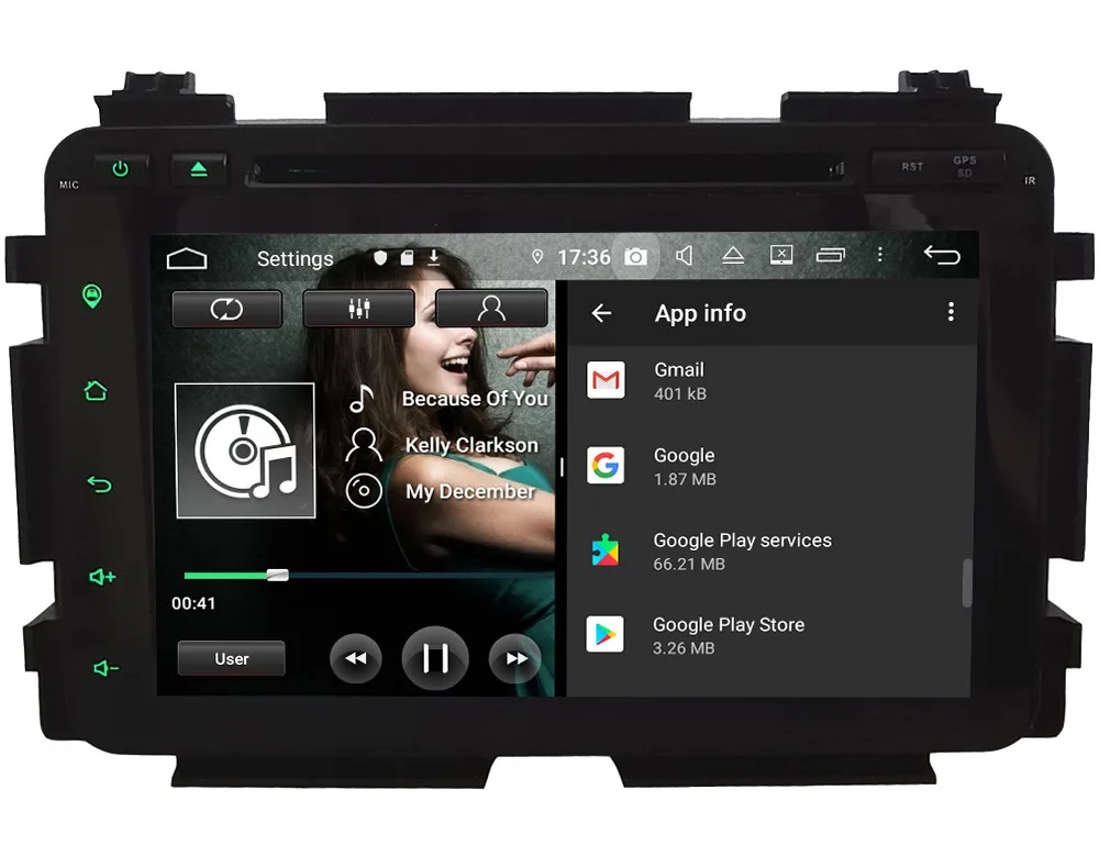 Klyde ips 4G Android 9,0 Восьмиядерный 4 Гб ОЗУ 64 Гб ПЗУ DSP BT автомобильный dvd-плеер Радио Стерео gps ГЛОНАСС для Honda HRV Vezel 2013