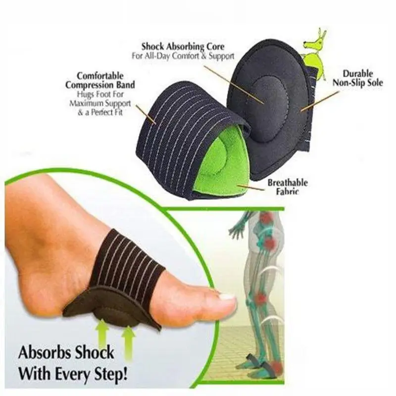 Поддерживающие дышащие хлопковые защитные подушечки для ног, болящие ноги, спортивные подушечки для ног, подушка для здоровья, защитная подушечка для ног для бега