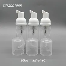 

14Pcs 60ml Plastic Foaming Bottle Empty Cosmetic Bottle Portable Refillable Soap Liquid Dispenser Foam Bottle Travel Bottles