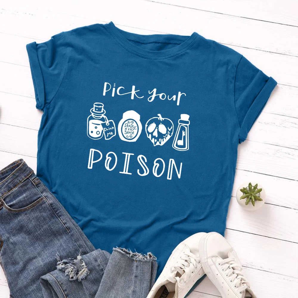 JFUNCY Plus Size Halloween Clothes Women T-shirts Female Short Sleeve Tee Tops Woman Casual Tshirt 2020 Summer Cotton T Shirt