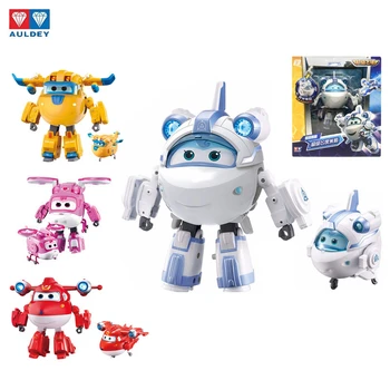 

AULDEY genuine Super Wings Xiaoai Millie super equipment sound and light deformation robot toy to give children a lot of gifts