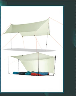 20D солнцезащитный ультралегкий тент, Брезентовая защита от дождя, Пляжная палатка, тент из тафты, кемпинг, брезент, 1500 мм, водонепроницаемый