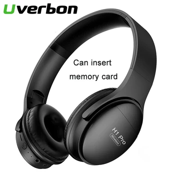 

H1Pro Wireless Bluetooth Headphone Noise Cancelling Sport Stereo Headset Support Memory Cards Headphones Bluetooth Phone Adapter