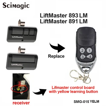 

30pcs 4 Button Door Opener Remote Control Transmitter for Craftsman LiftMaster Garage Door Remote Control for 891LM 893LM