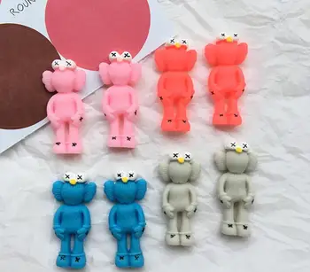 

Sesame street skull Flat Back Resin Cabochon Kawaii Cartoon Decoration Crafts Embellishment DIY Accessories Scrapbooking