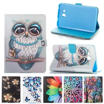 

Case For Samsung Galaxy Tab A 2016 A6 7.0 T280 T285 Cartoon Owl Leather Case For Samsung Tab A6 A 6 7.0 T280 Tablet Cover Case
