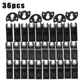 

36pcs Black Oscillating Precision HCS Segmented Saw Disc Kit Durable For Dewalt