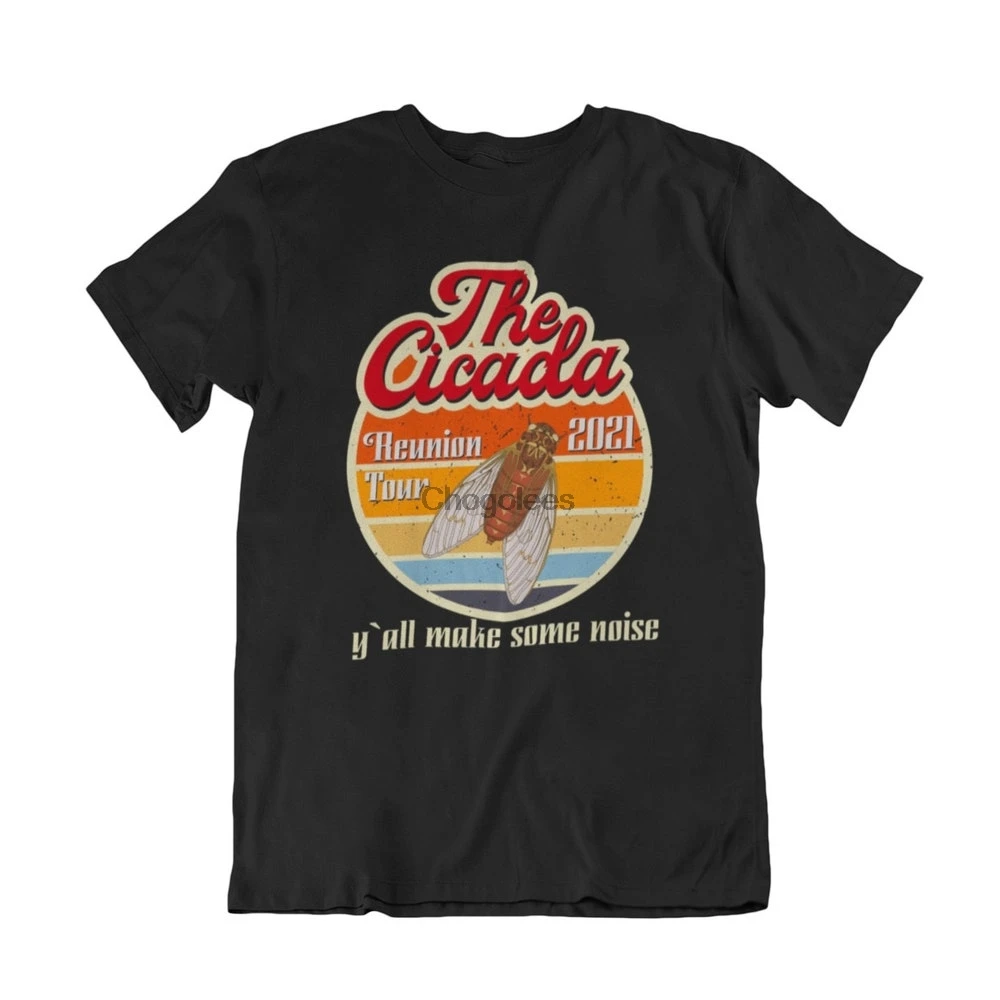 Футболка-Цикада 2021 Brood X забавная для летнего турне и концерта |