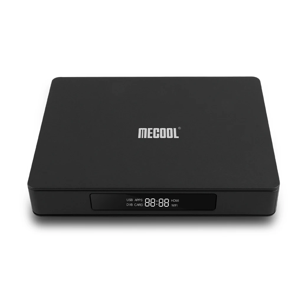 ТВ-бокс MECOOL K6 DVB-T2 DVB-S2 Android 7,0 tv Box 2GB DDR3 16GB 2,4G 5G Dual WiFi 100M LAN 4K телеприставка VP9 USB3.0